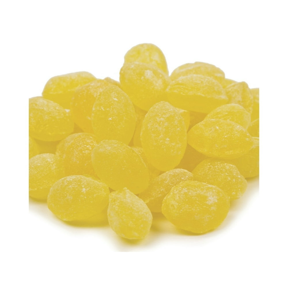 Sanded Lemon Drops Old Fashioned Hard Candy 10 pounds Claey's Candies
