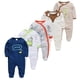 thumbnail image 4 of 5 uds niño Pijamas bebé fille algodón transpirable suave ropa bebé recién nacido Pijamas bebé Pjiamas, 4 of 4