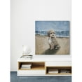 thumbnail image 6 of Dog Beach Painting Canvas Print - Renaissance Style Wall Art for Home Decor, 6 of 9