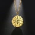 thumbnail image 3 of Tetragrammaton Pentagram Necklace for Men Women Tetragrammaton Pentagram Protection Amulet Pagan Wicca Jewelry, 3 of 13