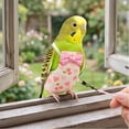 thumbnail image 6 of OCCOA Conure Flight Suit Bird Diaper with Poop Pocket for Budgie Cockatiel Peachface Parakeet Outdoor Clothes, White, 6 of 6