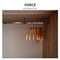thumbnail image 2 of Shisuyan 4 Pcs Support de Tringle de Placard Support de Plafond Robuste Support de Tuyau Réglable Support Central de Tringle de Placard pour Rideau de Garde-Robe Salle de Douche, 2 of 8