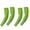 Green, variant on Breathable Quick Dry Arm Sleeves Reflective Design Sun Protections Arm Cover