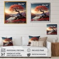 thumbnail image 4 of Designart "Elegantly Curved Maple II" Tree Maple Floater Framed Canvas Prints, 4 of 5