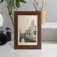 thumbnail image 5 of Vintage Views of Venice VII - Framed Print w/glass - Chestnut, 5 of 8