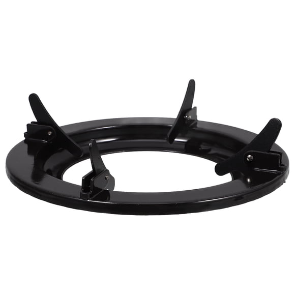 unbranded Soporte De Metal Para Wok Y Olla Con Antideslizante Para De Gas Negro