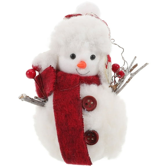 WEUVEB Christmas Snowman Figurines Snowman Figurine Foam 1Set