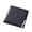 Black, variant on Fashion Coin ID Short Wallet Solid Color Men Open Purse Multiple Card Slots Clutch Bag White