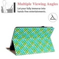 thumbnail image 4 of iPad Mini 5 Case, iPad Mini 4 3 2 1 Cover with Pencil Holder/Card Slots, Allytech [Auto Wake Sleep] [Multi-Angle Viewing Stand] [Elastic Band] Shockproof Case for iPad Mini 7.9" 5th Gen 2019, Green, 4 of 8