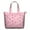Pink Ribbon Pattern, variant on Pink Breast Cancer Travel Tote Bags for Women Carry On,Large Weekender Bags for Women Travel,Multi Functional Duffle Bag for Work,Shopping,Sports