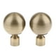 thumbnail image 4 of Cortinas de Hierro BLESIY Accesorios de Tratamiento de Ventana Tipo 3 Bronce, 4 of 7