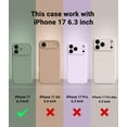 thumbnail image 5 of FANGQIULI Magnetic for iPhone 17 Case,Classic Liquid Silicone Mobile Phone Case,Integrated Camera Control Button,Anti-Scratch Microfiber Lining, 5 of 5