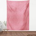 thumbnail image 3 of Country Home Fabric by the Yard, Little Daisies Bouquets Girls Bedroom Desgin Freshness Pink Backdrop, Decorative Upholstery Fabric for Sofas and Home Accents, 3 Yards, Teal Pink White by Ambesonne, 3 of 4