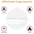 thumbnail image 5 of 40 Pack Flea Trap Refill Discs Replacement Glue Boards , 5.4in Sticky Dome Flea Bed Bug Traps for Home, 5 of 8