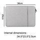 thumbnail image 5 of Funda para computadora portátil, tela protectora repelente al agua, funda para portátil, funda para transporte de computadora, funda para tableta de fieltro para computadora portátil261, 5 of 7