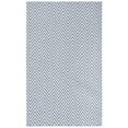 thumbnail image 3 of SAFAVIEH Machine Washable Rug Indoor/Outdoor Bermuda Collection - Bermuda Kandace Geometric Machine Washable Indoor/Outdoor Runner Rug, Blue/Cream, 2' x 6', 3 of 10