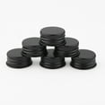thumbnail image 4 of Aiihoo 50Pcs Aluminum Container Top Screw Lids Airtight Leak Proof Caps Makeup Container Lids Black 24MM One Size, 4 of 7