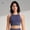 02 Blue, variant on Natural Feelings Sports Bras for Women Padded Yoga Tank Tops Sleeveless Fitness Workout Crop Tops