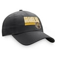 thumbnail image 3 of Men's Top of the World Charcoal Grambling Tigers Slice Adjustable Hat, 3 of 4