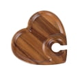 thumbnail image 5 of CarpNettore Appetizer Plate Gift Portable Lightweight Snack Tray for Party Wedding Hotel Heart Shaped, 5 of 9