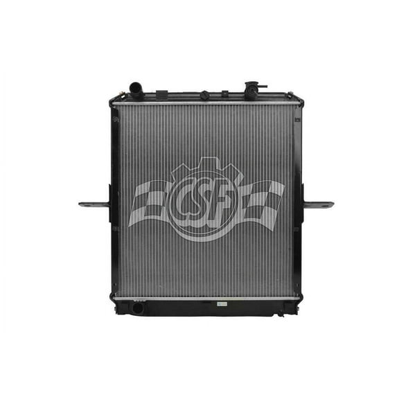 CSF 3209 1 Row Plastic Tank Aluminum Core Radiator