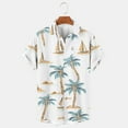thumbnail image 2 of Jamicy Shirts for Men Summer Wear 2025 Hawaiian Shirts for Men Loose Short Sleeve Mens Beach Shirts Resort Casual Shirts, 2 of 7