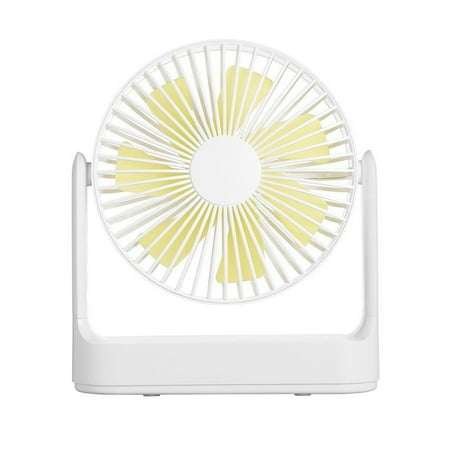 

DESTYER Electric Tabletop Fan 4 Gears 270° Wide Angle Summer Cooler Fans Winds Detachable Air Cooling Supply Bedroom Dormitory White