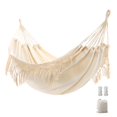 thumbnail image 1 of Hamaca doble de macramé bohemio YAERSI, 200 x 150 cm, 204 kg de capacidad, 1 of 6