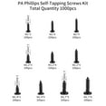 thumbnail image 6 of ANXPTME 1000pcs/set Mixed Size Self Tapping Screws 1-1.7mm Tiny Micro Screws Set Tiny Repair Screws Set for Easy Organization, 6 of 8