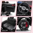 thumbnail image 3 of EastVita Kids Electric Car Licensed Dodge Challenger Ride On Car 12V Electric Vehicles Battery Powered with Remote Control, LED Lights, Bluetooth, MP3 Black, 3 of 7