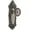 Gray, variant on Grandeur Soleil Door Knob with Grande Victorian Plate