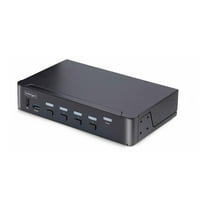 StarTech 4-Port DisplayPort 1.4 KVM Switch, TAA Compliant D86A2-4-PORT-8K-KVM