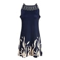 thumbnail image 2 of PALACLOTH Sleeveless Knee Length Crew Neck Tank Dress, 2 of 4