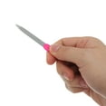 thumbnail image 3 of Unique Bargains Durable Stainless Steel Nail Files 10 Pcs Rose Red, 3 of 6