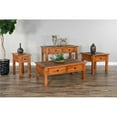 thumbnail image 2 of Pemberly Row 49" Transitional Wood Coffee Table in Rustic Oak, 2 of 8