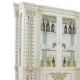 thumbnail image 4 of Curio with Gold Trim Accent, Antique White, 4 of 5