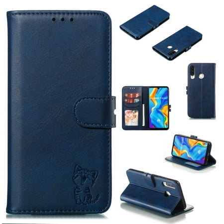 Leather Protective Case For Huawei P30 Lite