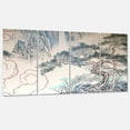 thumbnail image 1 of Chinese Blue Tree Art - Floral Painting Canvas, 1 of 3