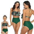 thumbnail image 2 of Mother Mom Daughter Kid Leopard Bathing Swimsuit Family Matching Set Swimsuit, 2 of 5