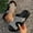 Gray, variant on HAOTAGS Summer Sandals for Women Walking Platform Sandals Gray Size 8.5