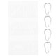 thumbnail image 1 of Organizador de Caddy de Mesh de ducha Bolsa de baño colgante multifuncional 6 Pockets Mesh Bag Organizer, 1 of 6