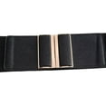 thumbnail image 2 of czcpp-Beltox Womens 3" Wide Belt Elastic Stretch Cinch Waistband Lady Cummerband, 2 of 4