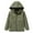 Army Green, variant on UQJfacai Boys Girls Zip Up Hoodie Warm Sherpa Lined Hooded Sweatshirt Casual Long Sleeve Fleece Jacket Kids Fashion Winter Coat Outerwear with Pockets 3-17 Years