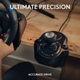 thumbnail image 3 of Logitech G923 Racing Wheel and Pedals + Logitech G Driving Force Shifter, For PS5, PS4, PC, Mac TRUEFORCE Force Feedback - Real Leather, Black, 3 of 8