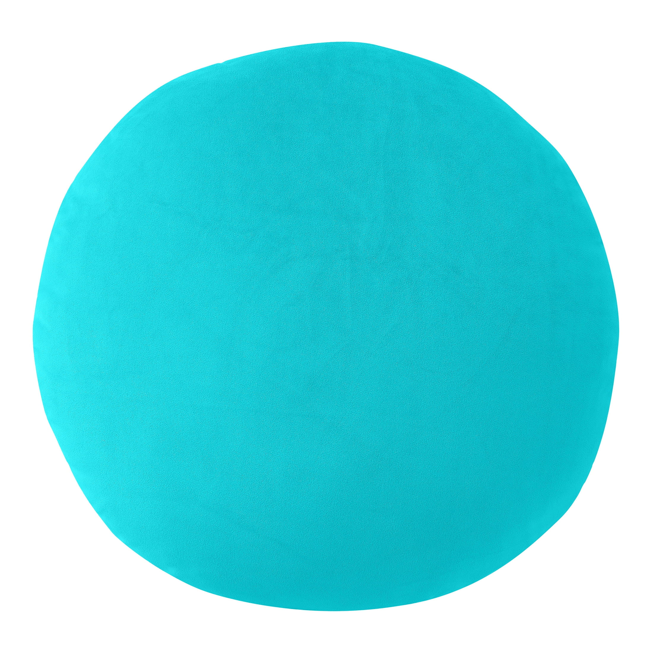 (2 pack) Mainstays 21" x 21" Aqua Squishy Extra Soft Round Decorative Pillow, 1-Pack, for All Ages