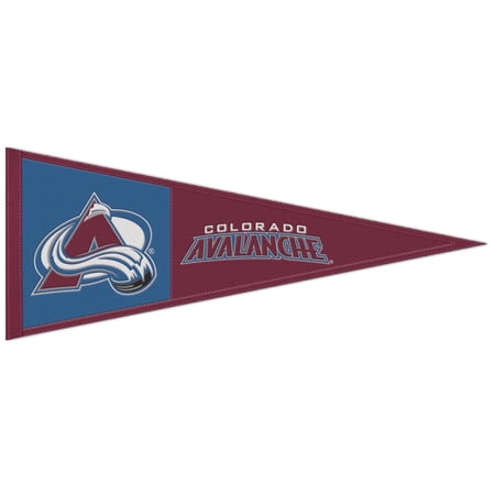 WinCraft Colorado Avalanche 13 x 32 Wool Primary Logo Pennant