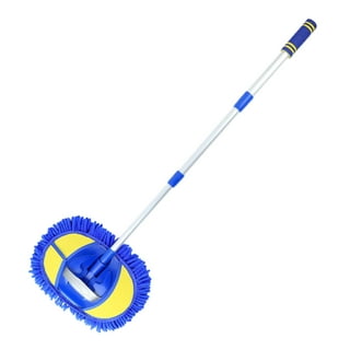 Car Wash Brush Mop Telescopic Adjustable Length Multipurpose with Long  Handle Fit for Truck Car Duster Washing Tools auto cleaning Supplies 1.7M 