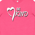 thumbnail image 4 of Inktastic Be Kind with Heart Ribbon in White Text Youth T-Shirt, 4 of 5