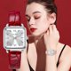 thumbnail image 1 of Clearance Sale Sfonq Mothers Day Gift Watches for Women Vintage Square Case Compact Dial Style Belt Watch Ladies Watch,Red Buy 2 Save 10%, 1 of 2