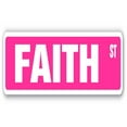 thumbnail image 1 of SignMission SS-FAITH 18 in. Faith Street Childrens Name Room Sign, 1 of 5